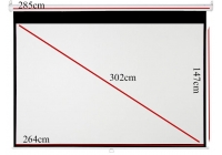 Экран Draper Accuscreen Manual HDTV (9:16) 302/119" (58x104") 147*265 MW TBD12"